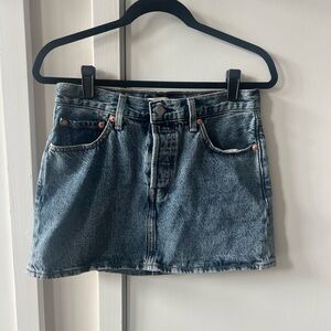 Levi’s Icon Denim Mini Skirt